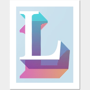 Letter L Posters and Art